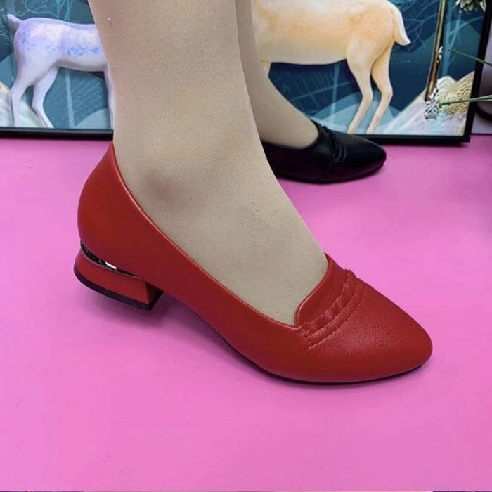 Sapato de Salto Premium Ortopédico Calçados (Sapato Feminino 1) Dashui 