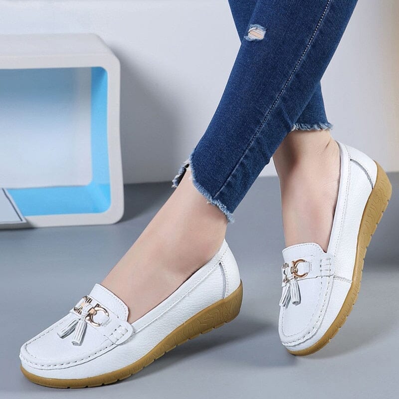 Sapato Ortopédico Monalise Calçados (Sapatilha Feminina 1) Dashui Branco 33 