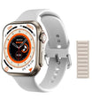 Smartwatch Serie 8 Ultra Pulseira Extra Joias & Acessórios (Smartwatch 1) Dashui Branco 