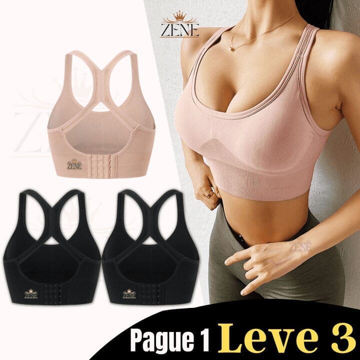 Sutiã Up Confort Roupas (Sutiãs e Calcinhas 1) Dashui 2 Preto+1 Bege P 