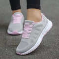 Tênis Feminino Casual Ortopédico Calçados (Tênis Feminino 2) Dashui Rosa 33 
