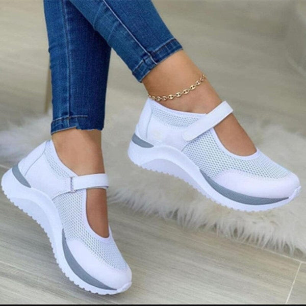 Tênis Plataforma Confortável Vulcanize Calçados (Tênis Feminino 3) Dashui Branco 33 