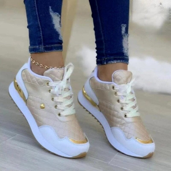 Tênis Respirável Casual Maysa Calçados (Tênis Feminino 7) Dashui Damasco 33 